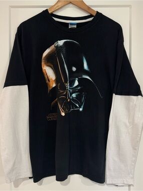 Star Wars Darth Vader Long Sleeve T-Shirt – Size Large